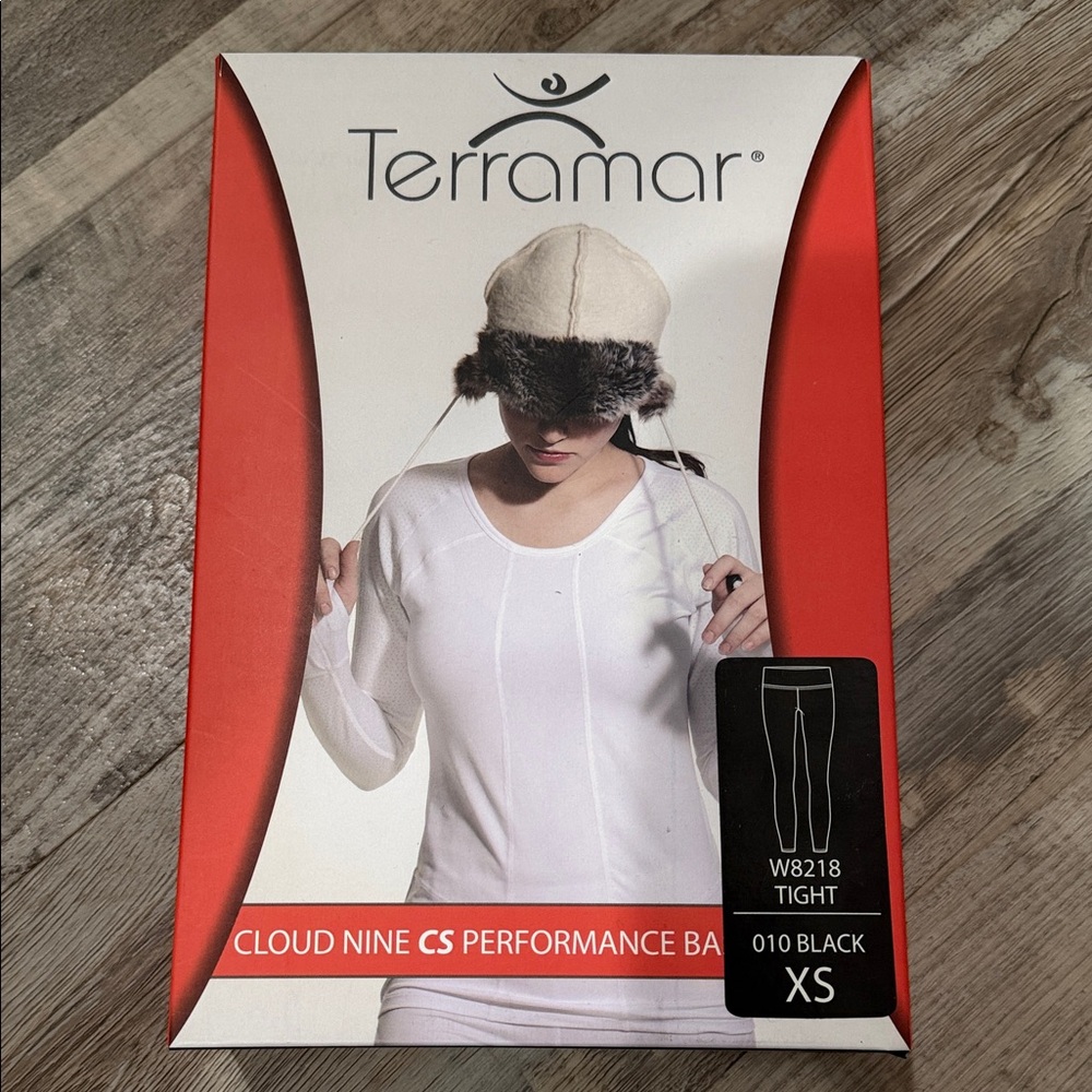 Terramar Cloud Nine CS Performance Base Layer Bottom - Black